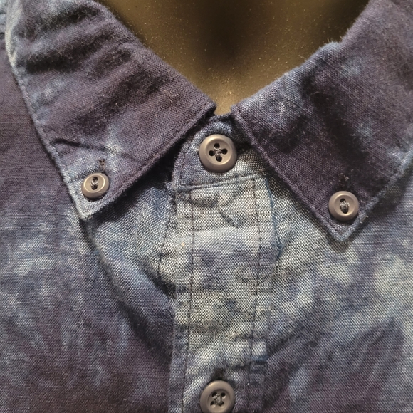 Indigo Button Down - Picture 6 of 7